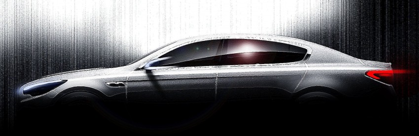 Kia KH: first sketches of all-new RWD flagship sedan 87312