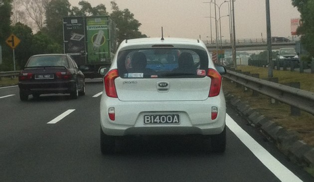 Spyshot: Kia Picanto TA on the Guthrie Corridor