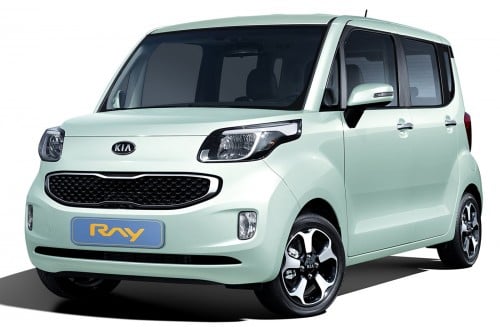 Kia Ray – first images of Korean market-only compact