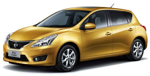 Bigger and curvier new Nissan Latio/Tiida hatch unveiled, 1.6L turbo performance variant has 190 hp and 240 Nm!