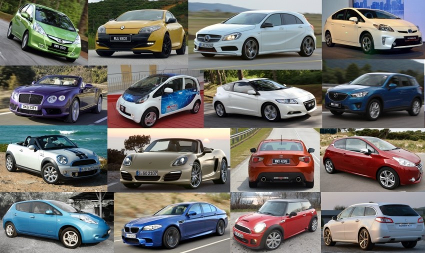 The paultan.org 2012 Top Five cars list – the writers each pick five that impressed them the most this year 147842