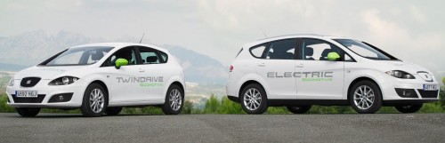 Seat unveils its electric path – Altea XL Electric Ecomotive and Leon TwinDrive Ecomotive paves the way
