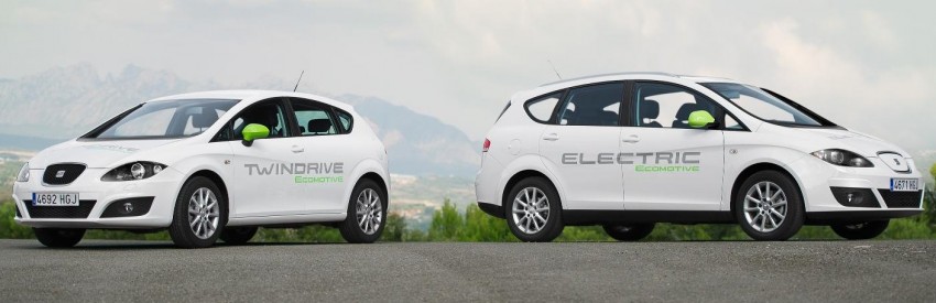 Seat unveils its electric path – Altea XL Electric Ecomotive and Leon TwinDrive Ecomotive paves the way 76678