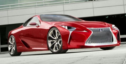 Sexy Lexus LF-LC Concept has 50% chance at production