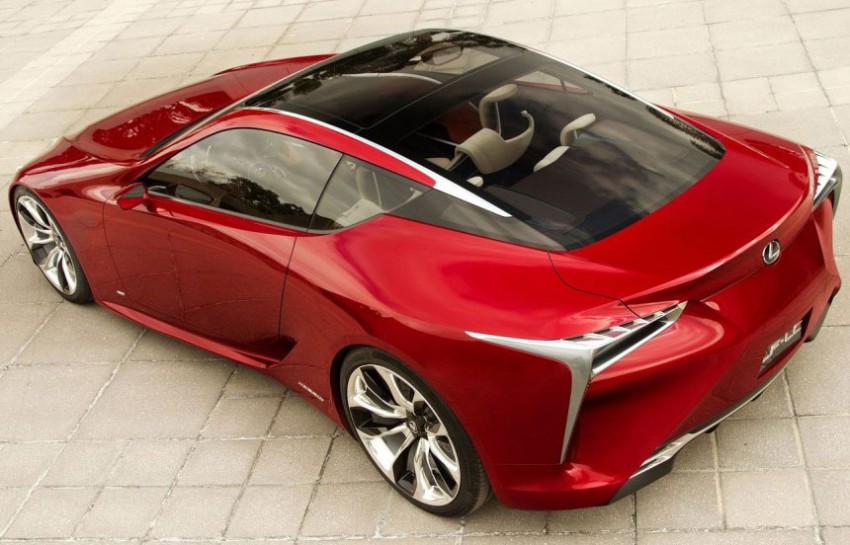 Sexy Lexus LF-LC Concept has 50% chance at production 95789