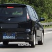 Left-hand drive Proton Exora facelift spotted on test