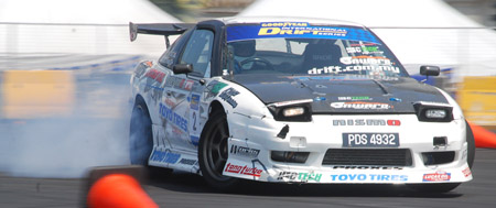 Fanga Dan wins Round 1 of the Goodyear International Drift Series 2010!