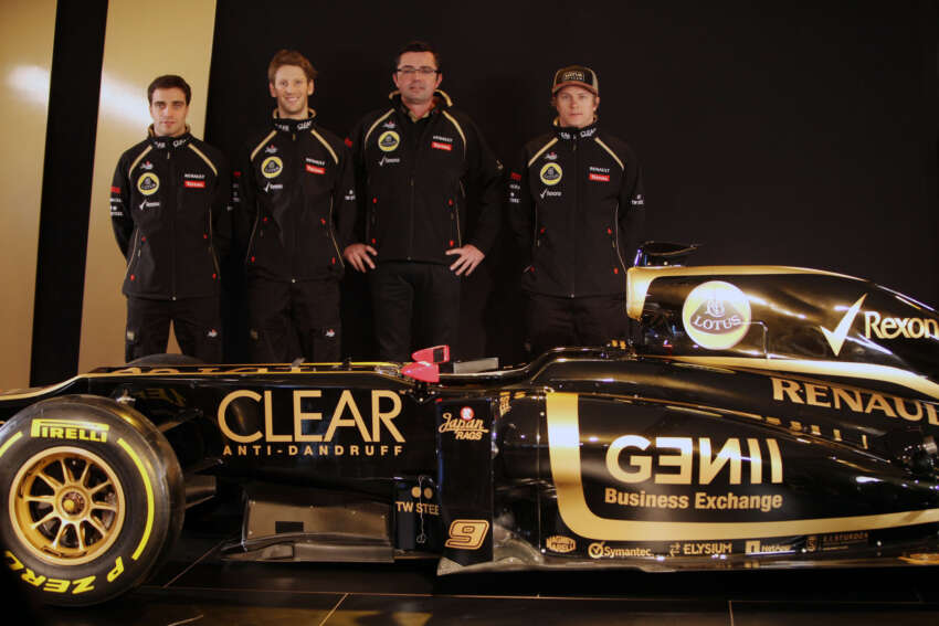 F1: Lotus E20 launched – fourth is the target for 2012 86434