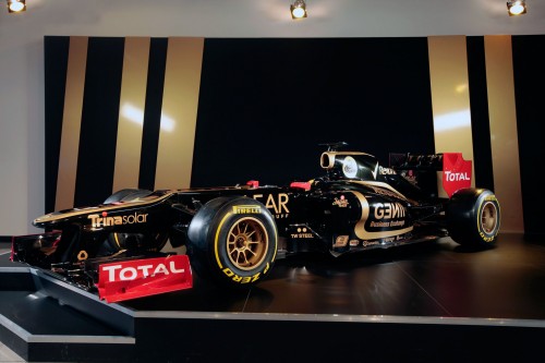 F1: Lotus E20 launched – fourth is the target for 2012