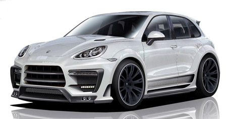 Lumma Design is quick to work on the new Cayenne
