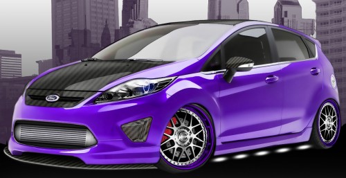 Ford Fiesta – a trio gets reworked for SEMA