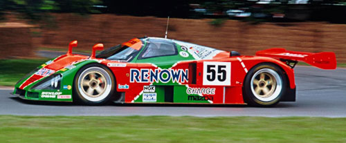 20 years on, Mazda’s winning 787B returns to Le Mans