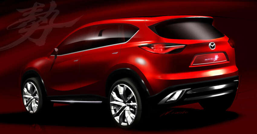 Mazda Minagi compact crossover concept previews CX-5? 50058