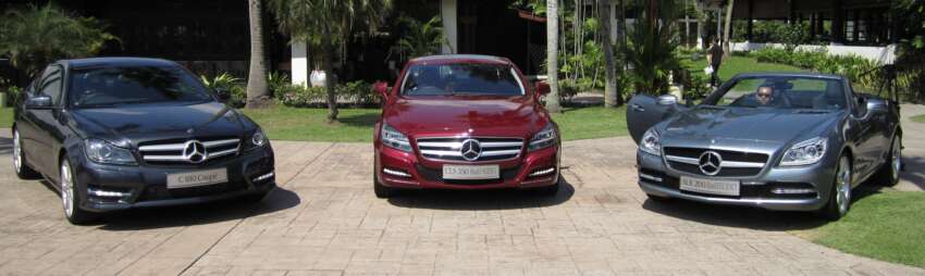 Mercedes-Benz’s turn to do the triple play – C-Class Coupé, SLK and CLS introduced in Malaysia 84726