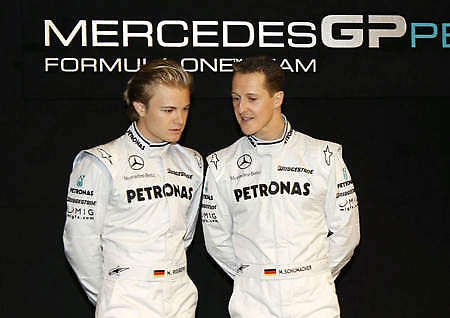 Schumacher is not the No.1 driver at Mercedes