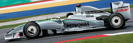 Mercedes GP Petronas Formula One Team official renderings