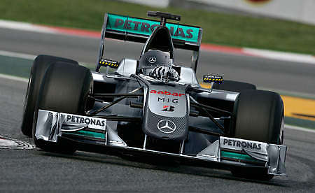 Mercedes GP Petronas Formula One Team official renderings