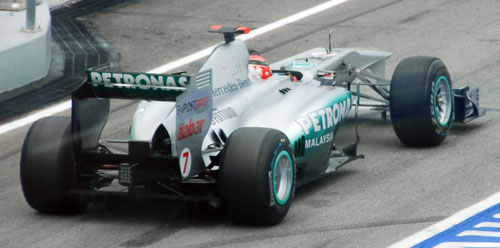 Mercedes GP Petronas happy with new exhaust system