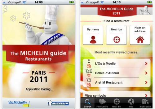 Michelin iPhone and iPad apps – 1.4mil downloads in 2011!