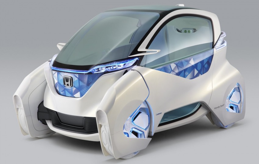 Honda Micro Commuter EV concept and Motor Compo two-wheel EV concept – twice the versatility, and fun 76391