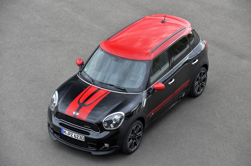 MINI Countryman John Cooper Works – JCW power now available with four doors and all wheel drive 130055