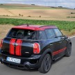 MINI Countryman John Cooper Works – JCW power now available with four doors and all wheel drive