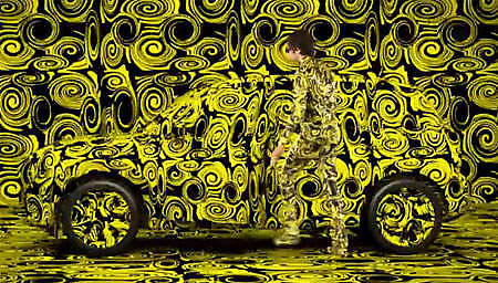 MINI teases upcoming SUV with funky camo