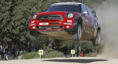 Good debut performance from the MINI WRC at Sardinia
