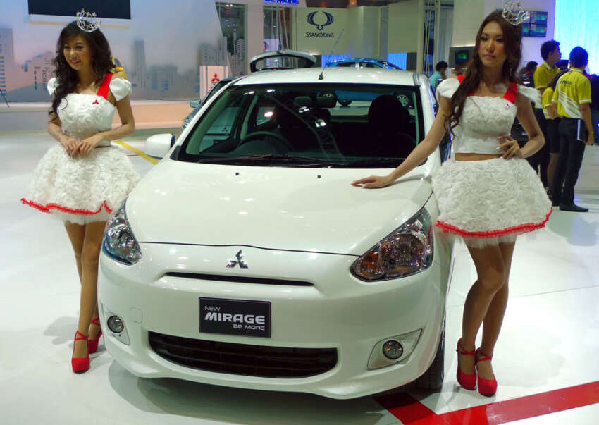 Mitsubishi Motors Thailand to export the Mirage to Japan 103858