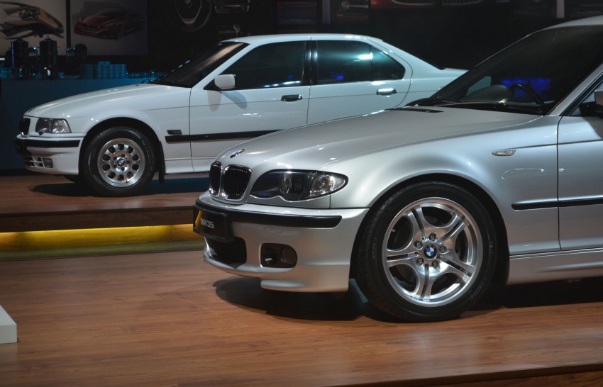 GALLERY: BMW 3-Series lineage display at the F30 launch 96719
