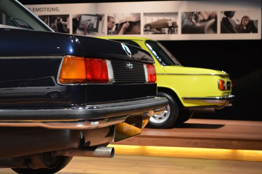 GALLERY: BMW 3-Series lineage display at the F30 launch 96720