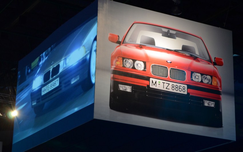 GALLERY: BMW 3-Series lineage display at the F30 launch 96724