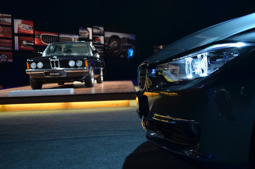 GALLERY: BMW 3-Series lineage display at the F30 launch 96727