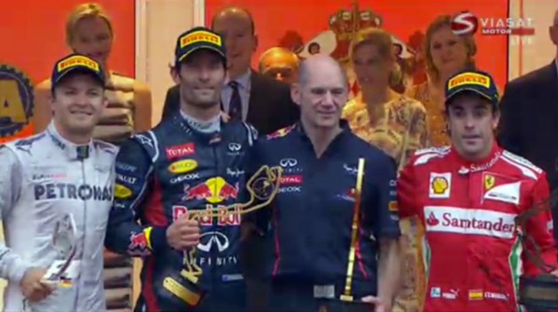Monaco GP: Mark Webber makes it six different winners in 2012, bad day for Button