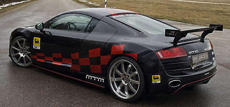MTM R8 GT3-2: Supercharged, 560 bhp, rear-wheel drive!