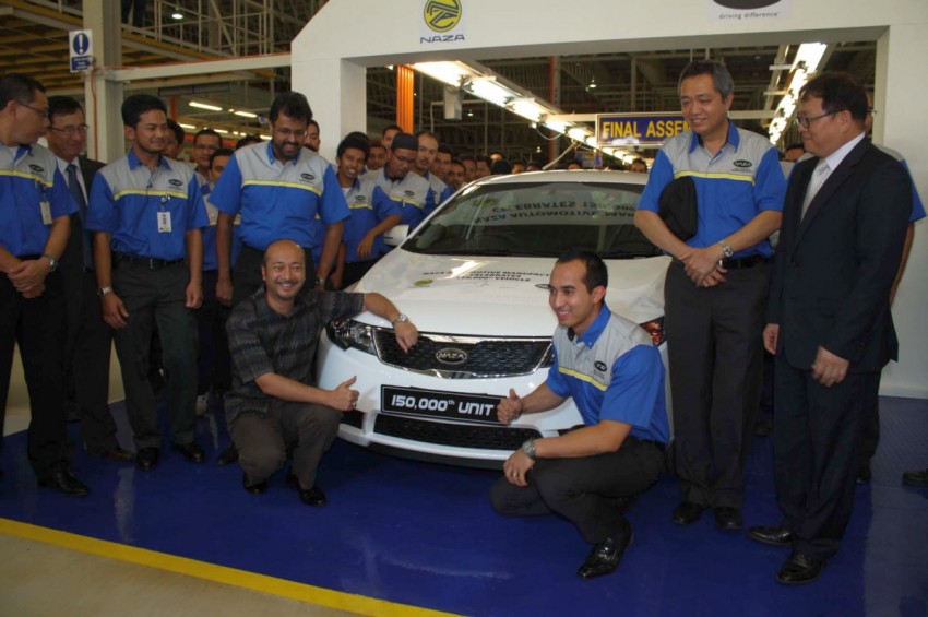 Naza Automotive Manufacturing’s Gurun facility achieves 150,000th unit production milestone 70197