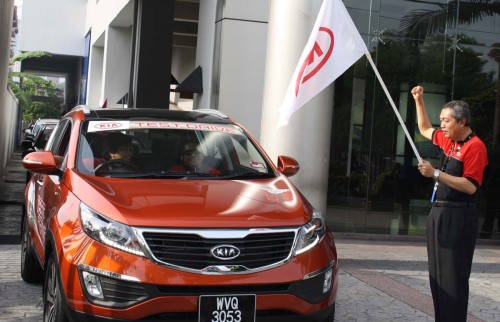 Test Drive Kia on Tour goes to Johor Bahru this weekend