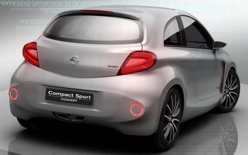 Nissan Compact Sport Concept – 190 hp 1.6 litre flash hatch