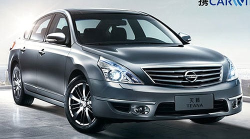 2011 Nissan Teana facelift in China gets sportier design