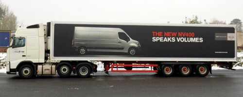 Nissan uses heavyweight relatives to advertise NV400 van