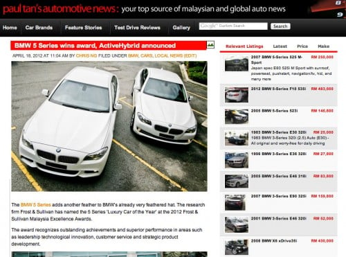 Buy and sell cars on our new oto.my auto classifieds!
