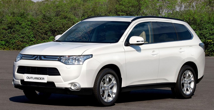 Mitsubishi to show Outlander Plug-in Hybrid EV at Paris – first 4WD electric car in production 113505