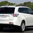 Mitsubishi to show Outlander Plug-in Hybrid EV at Paris – first 4WD electric car in production
