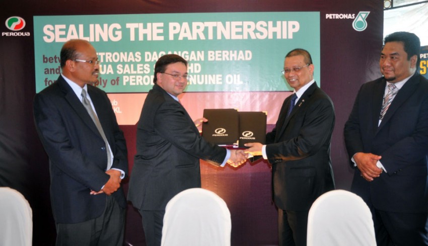 Perodua and Petronas sign RM225m engine oil supply deal 92079