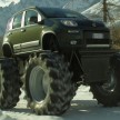Fiat Panda Monster Truck: big wheels keep on turning