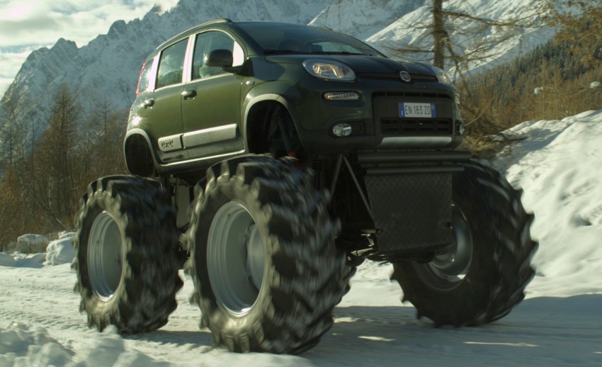 Fiat Panda Monster Truck: big wheels keep on turning 145123