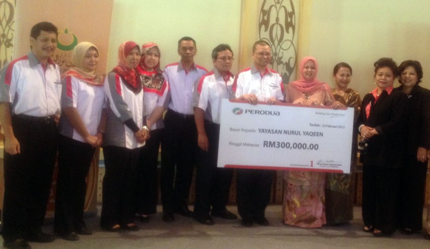 Perodua donates RM300k to School in Hospital project Image #89471