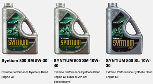 An introduction to the PETRONAS Syntium range of lubricants