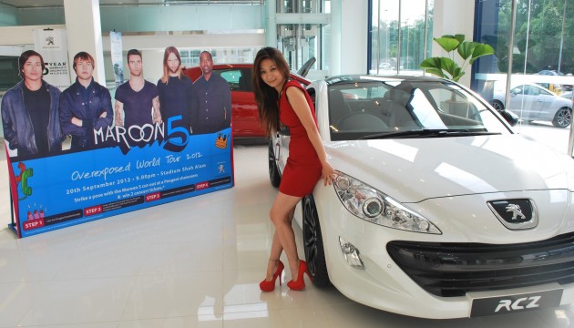 Sixteen lucky winners to catch the ‘Maroon 5 Overexposed’ concert, courtesy of Peugeot Malaysia