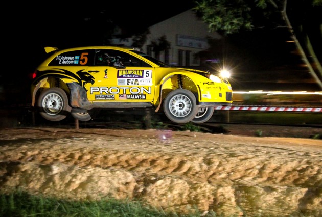 Alister McRae wins the 2012 Malaysian Rally